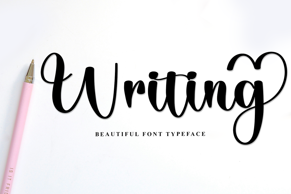 Daisy Wedding, a Handwritten Font by FreshTypeINK (Photo 5 of 7)