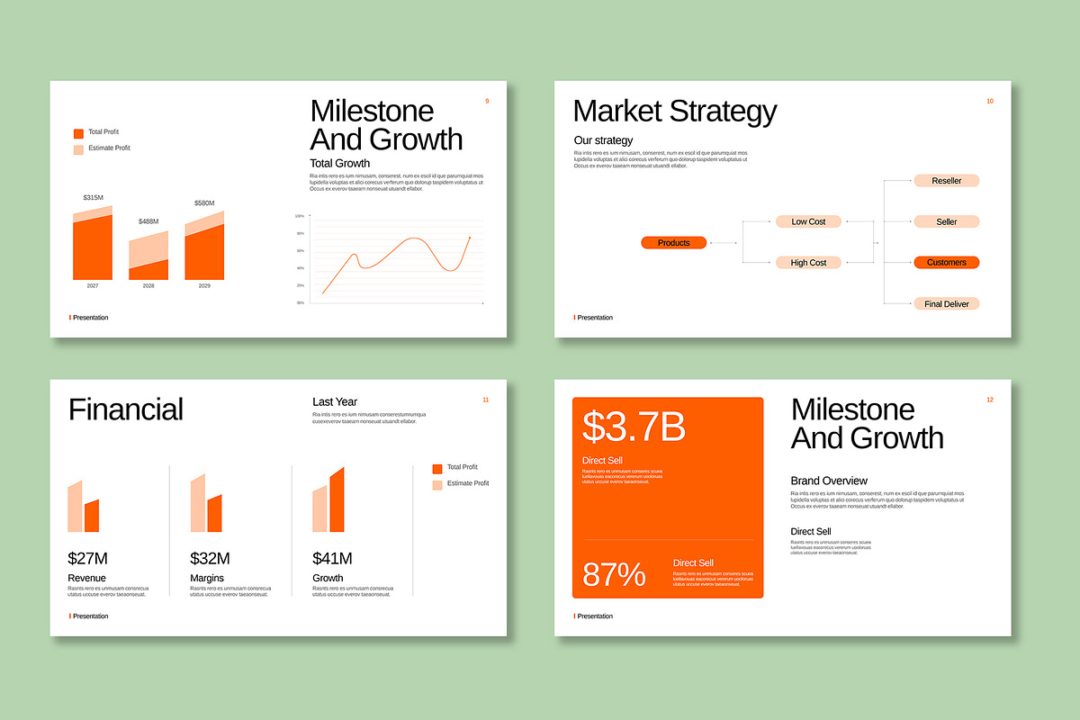 Investor Pitch Deck Presentation, a Presentation Template by Mighty-Slide (Photo 4 of 5)