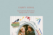Back To School Cottagecore Images, a Decorative Illustration by whiteheartdesign (Thumbnail 3 of 19)