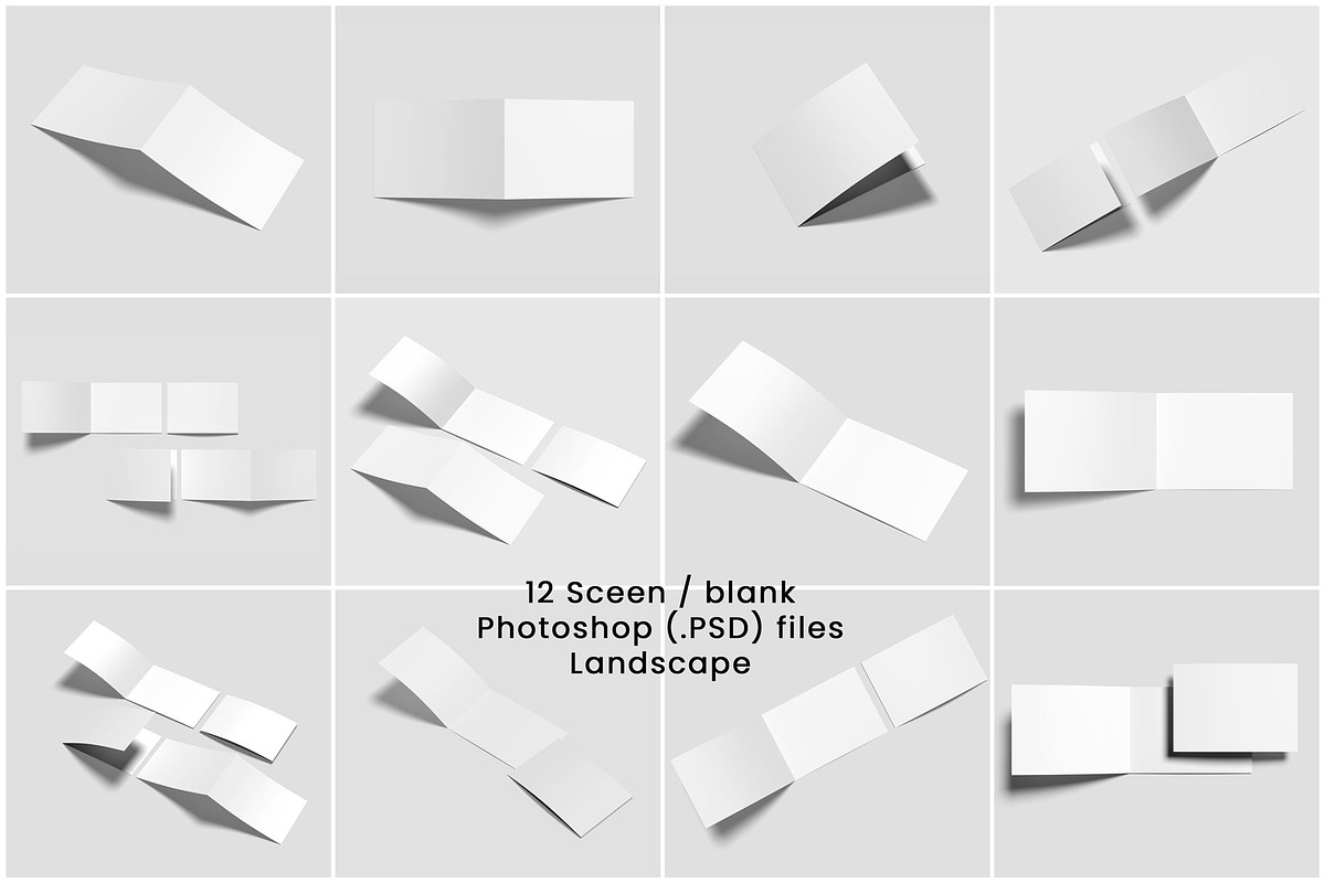 A4/A5 Bifold Brochure Mockup Kit, a Books & Magazine Mockup by Jestdio (Photo 13 of 13)