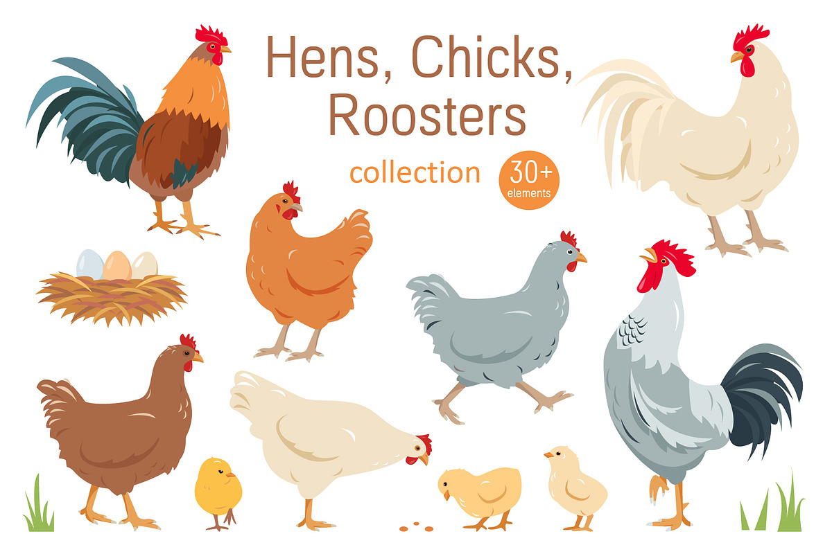 Hens, Chicks and Roosters, an Icon by Elena Istomina (Photo 1 of 6)