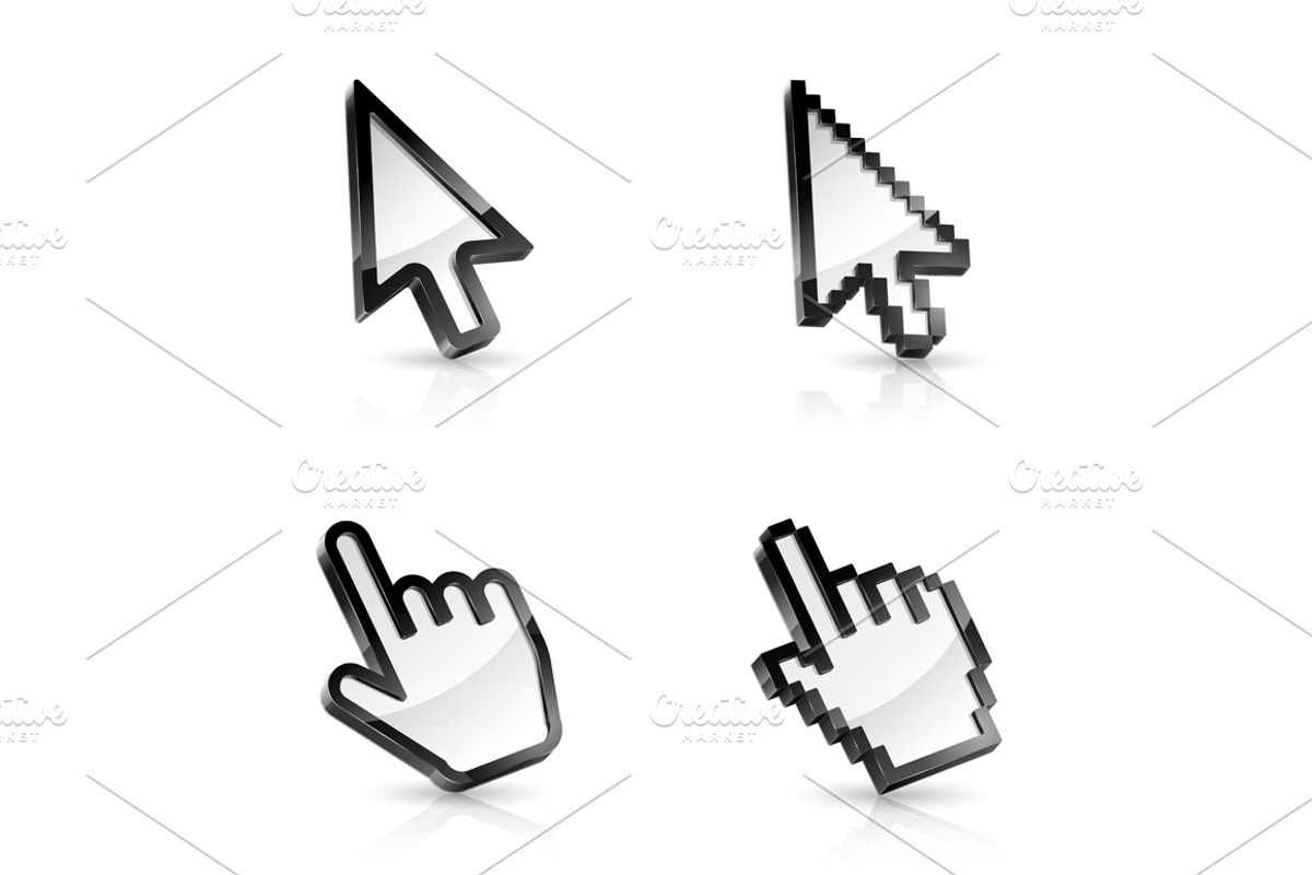 Mouse pointers, an Icon by Maxim_Basinski