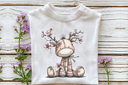 Whimsical Spring Voodoo Doll Clipart, an Illustration by OK Design (Thumbnail 6 of 6)