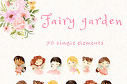 Fairy garden clipart, an Illustration by heyiamalice (Thumbnail 6 of 12)