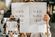 Newspaper mockup with Woman NE-CA-03, a Books & Magazine Mockup by Callistemon Creative (Thumbnail 7 of 7)