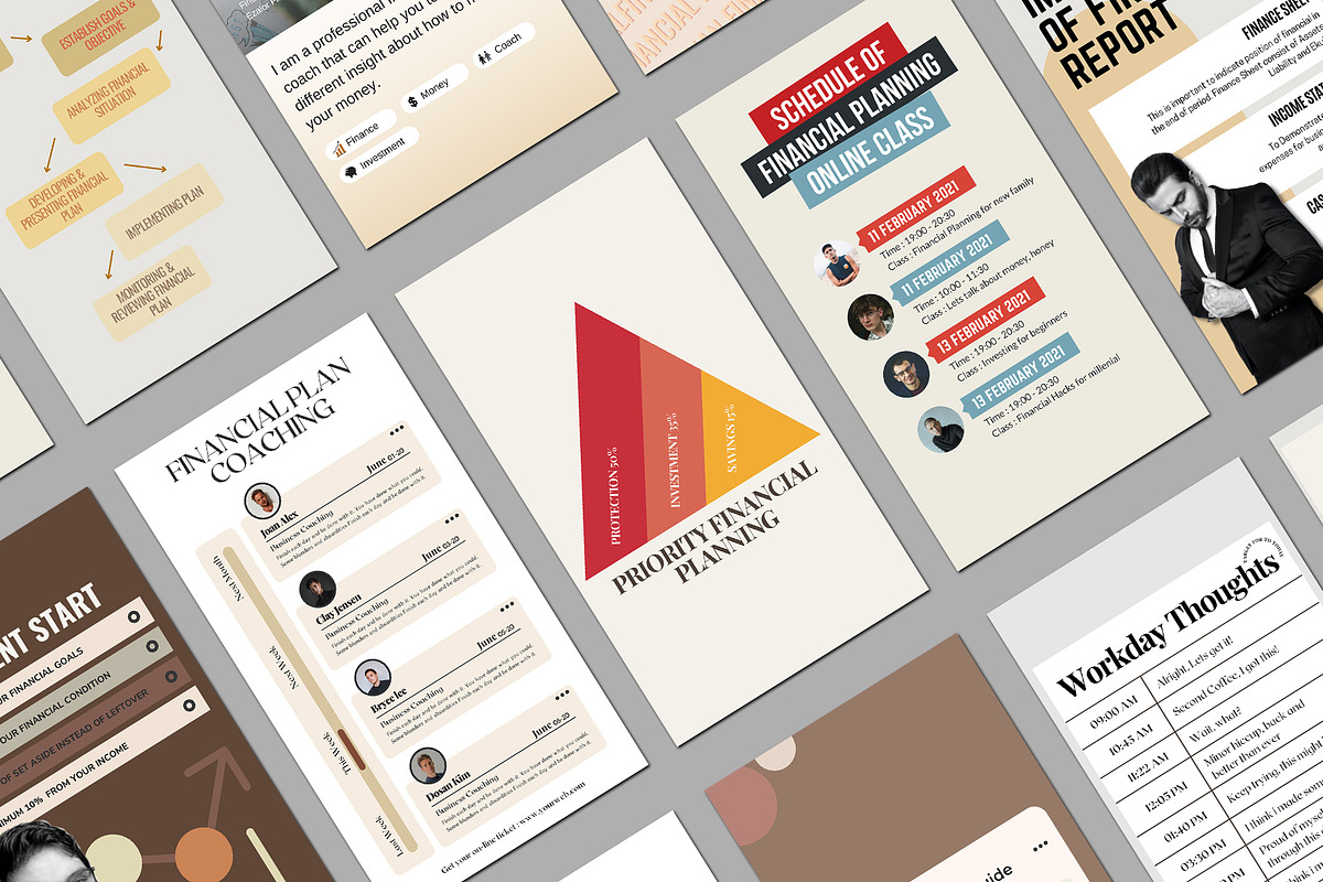 Financial Planning Instagram CANVA, a Social Media Template by Analogi Studio (Photo 17 of 24)