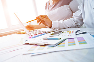 Businessmans crew working stock photo containing team and marketing