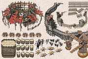 Isometric Ancient City Pack, an Object Graphic by Beatheart Creative Studio (Thumbnail 76 of 77)