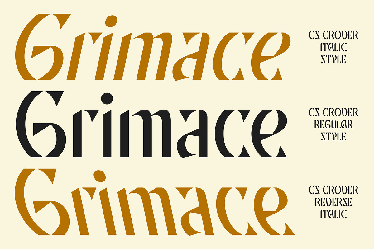 CS Grover – Display Font, a Sans Serif Font by Craft Supply Co. (Photo 3 of 8)