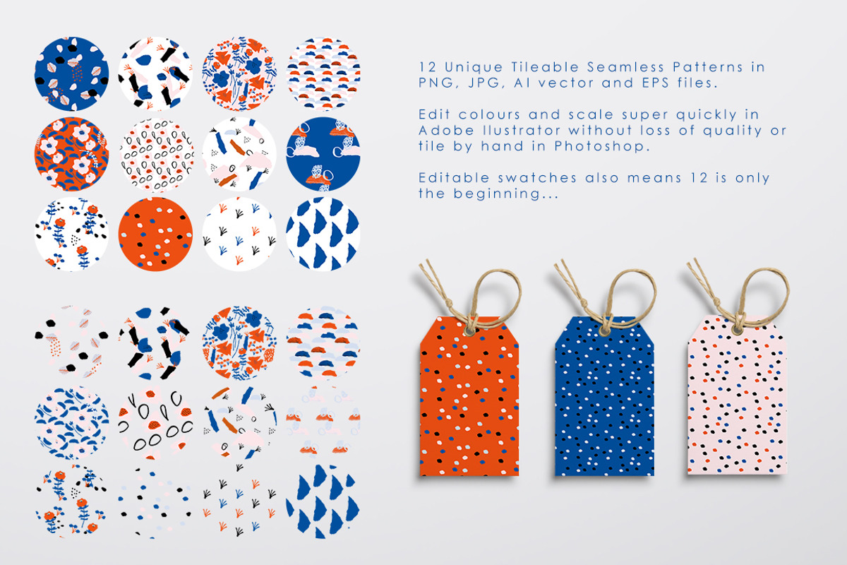 Illustrated Garden Graphics, a Pattern Graphic by Emma Make (Photo 5 of 12)