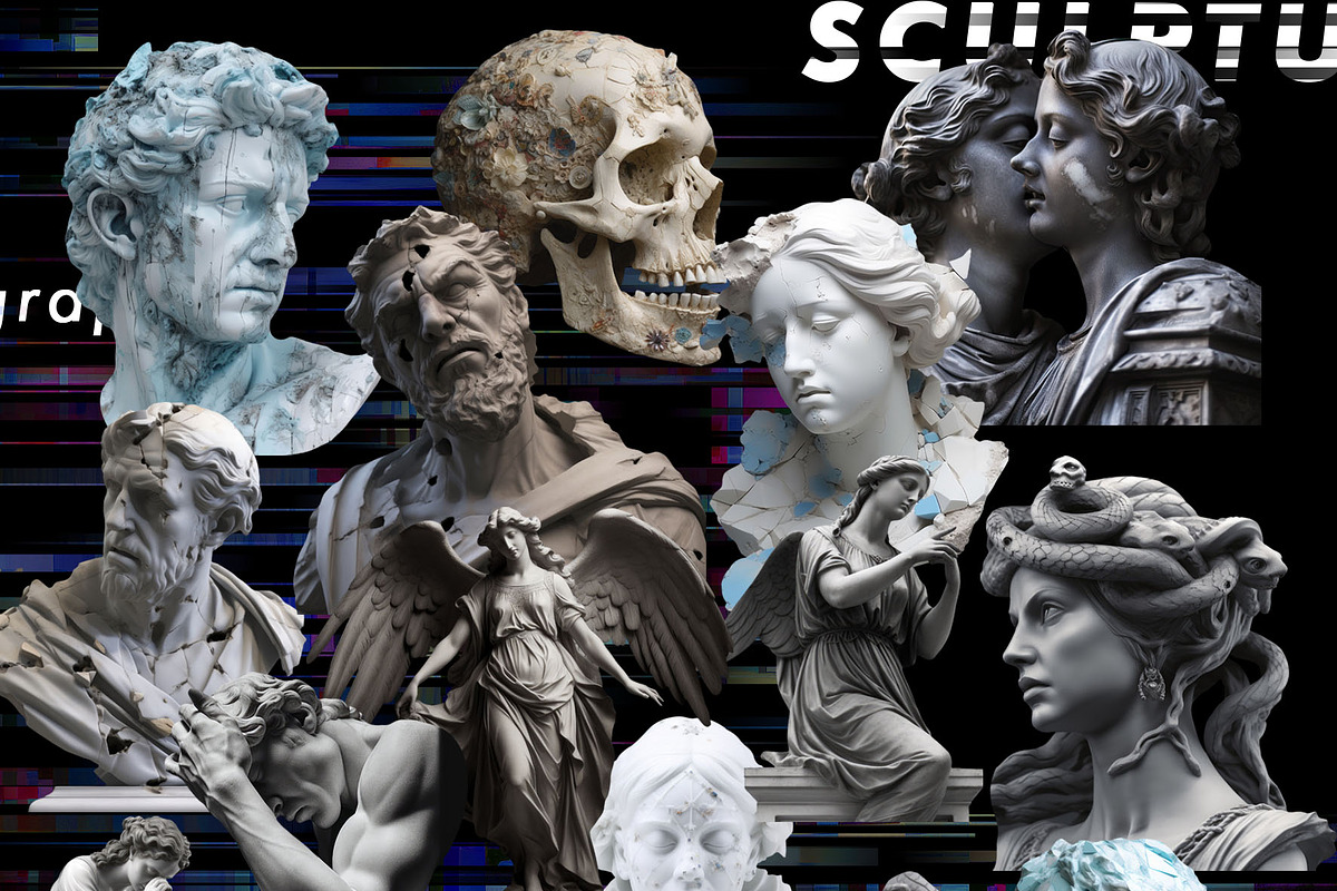 GLITCH SCULPTURES COLLECTION, an Object Graphic by Natali Batu (Photo 15 of 20)