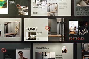 Homie - Interior Design GoogleSlides