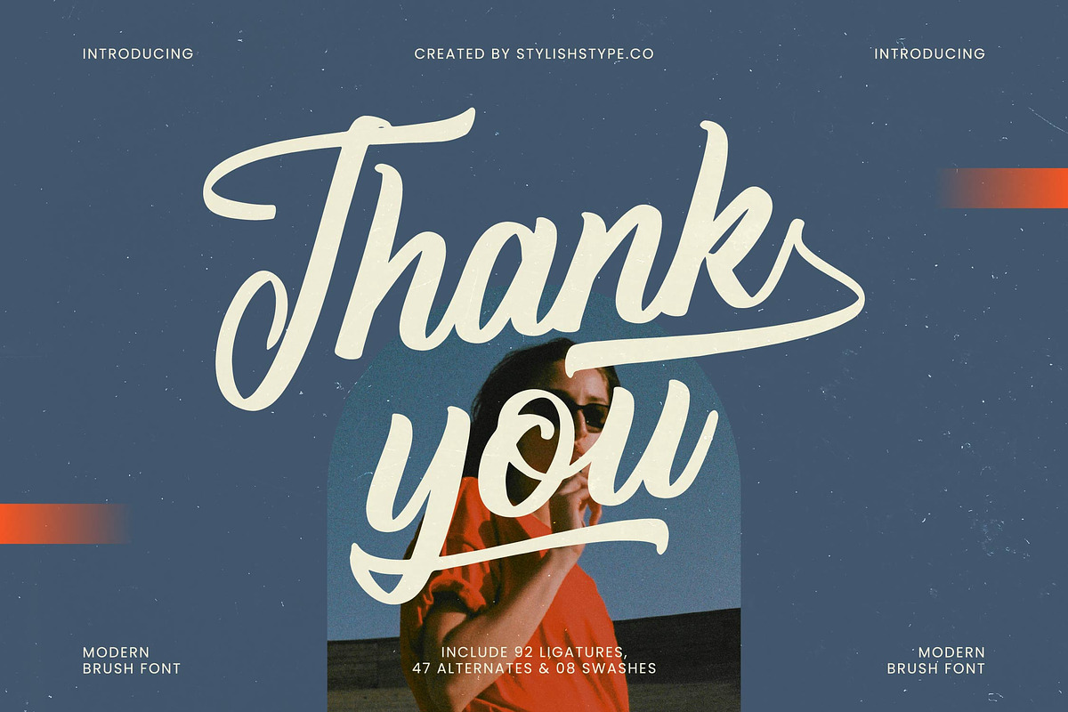 Janthika Kertylan Modern Brush Font, a Script Font by stylishtype.co (Photo 20 of 20)