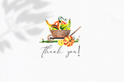 Watercolor Autumn Harvest, an Object Graphic by Ana-Sakuta (Thumbnail 17 of 17)
