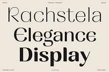 Rachstela Font Family - 14 Styles!