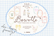 Bowette: Whimsical Frames & Papers, an Object Graphic by Purple (Thumbnail 1 of 11)