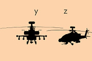 Aircrafts Silhouettes Dingbats Font, a Symbol Font by Minimalartstudio (Thumbnail 6 of 8)