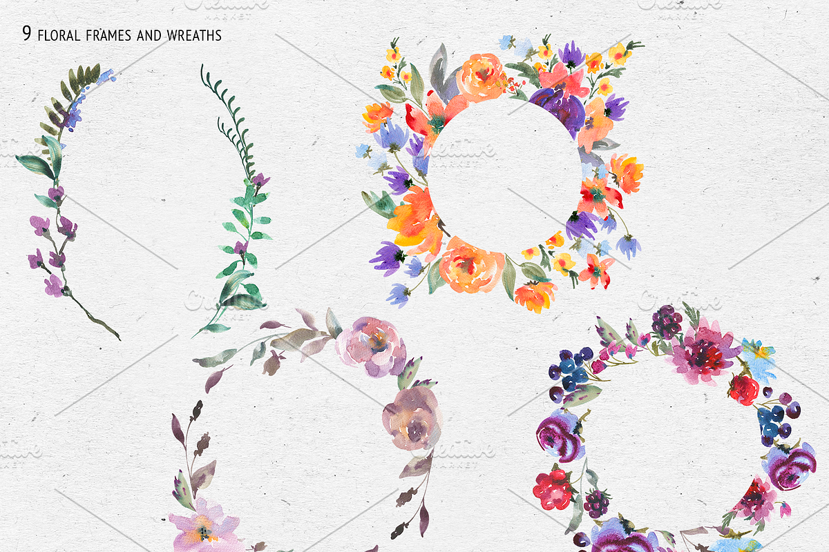 Modern Summer Flowers, an Illustration by Belusuab (Photo 6 of 14)
