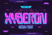 Xyberon, a Serif Font by Burntilldead (Thumbnail 1 of 12)