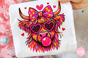 Heifer Valentine Png,Highland Cow, an Illustration by CreationArt (Thumbnail 4 of 5)