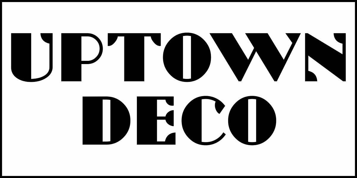 Uptown Deco, a Font by Jeff Levine Fonts (Photo 2 of 5)