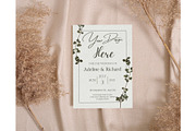 Invitation 5x7 Card Mockup Bundle, an Invitation Template by DaisyStudio (Thumbnail 13 of 13)