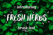 Fresh Herbs Font, a Script Font by yurlick (Thumbnail 1 of 6)