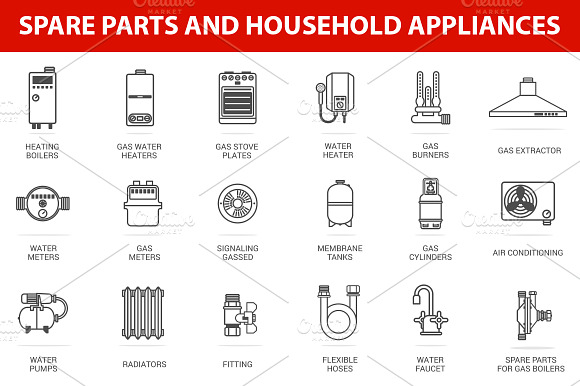 Spare Parts And Household Appliances