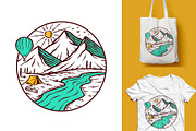 25 in 1 Bundle - Beach & Mountain, a Seasonal Illustration by gunaonedesign (Thumbnail 2 of 21)