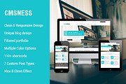 Business WordPress Theme, a WordPress Template by Cmsideas (Thumbnail 1 of 5)