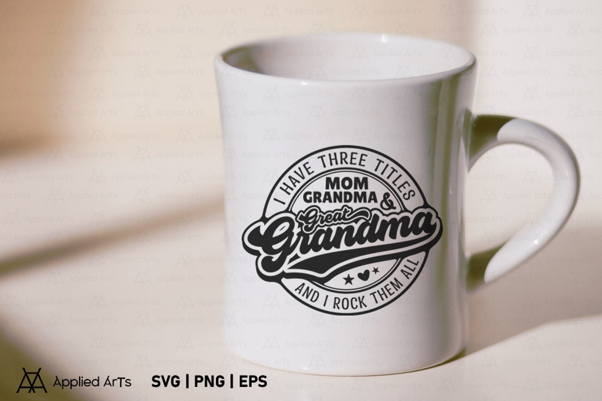 Great Grandma SVG, Mother's Day SVG, an Object Graphic by Applied Arts (Photo 6 of 9)