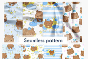 Cute teddy bear, an Animal Illustration by Sweet_print (Thumbnail 2 of 6)