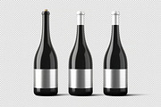 Wine Bottle Mockup, a Product Mockup by zpackcreative (Thumbnail 3 of 4)