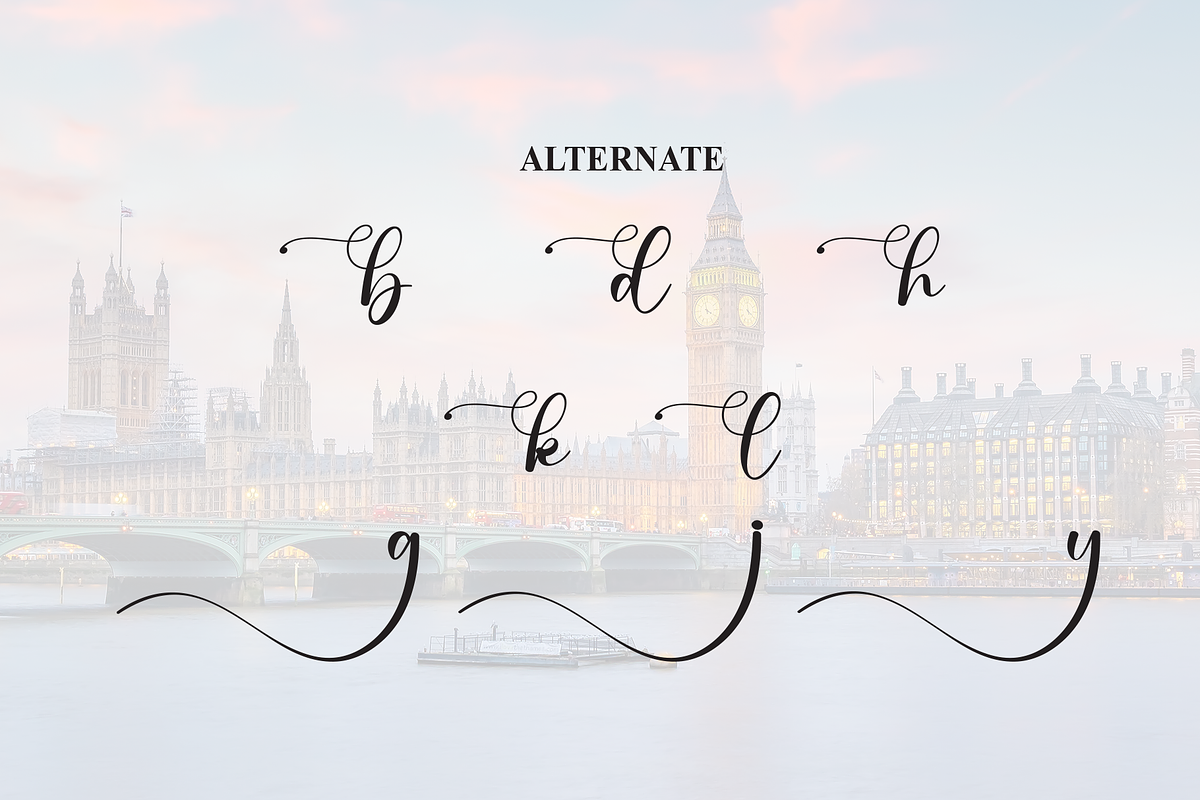 Cambridge | Script Font, a Handwritten Font by Scratchones (Photo 8 of 9)