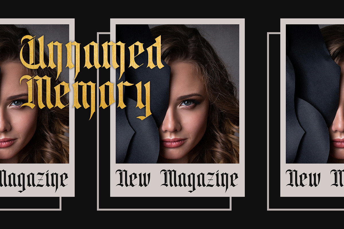 Hieron - Blackletter Font, a Blackletter Font by Idea Studio (Photo 8 of 12)