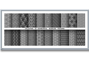 Geometric set of seamless black, a Pattern Graphic by RODINA (Thumbnail 2 of 3)