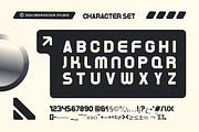 Angtechs, a Sans Serif Font by graphicook (Thumbnail 3 of 10)
