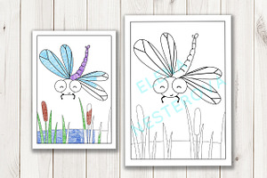 Coloring Pages With Insects