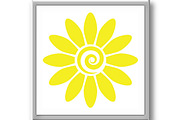Chamomile. Flower. Isolated graphic, an Outline Icon by RODINA (Thumbnail 3 of 3)
