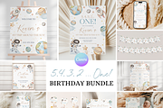 First Trip Around the Sun Bundle, an Invitation Template by Digital_Mind (Thumbnail 1 of 9)