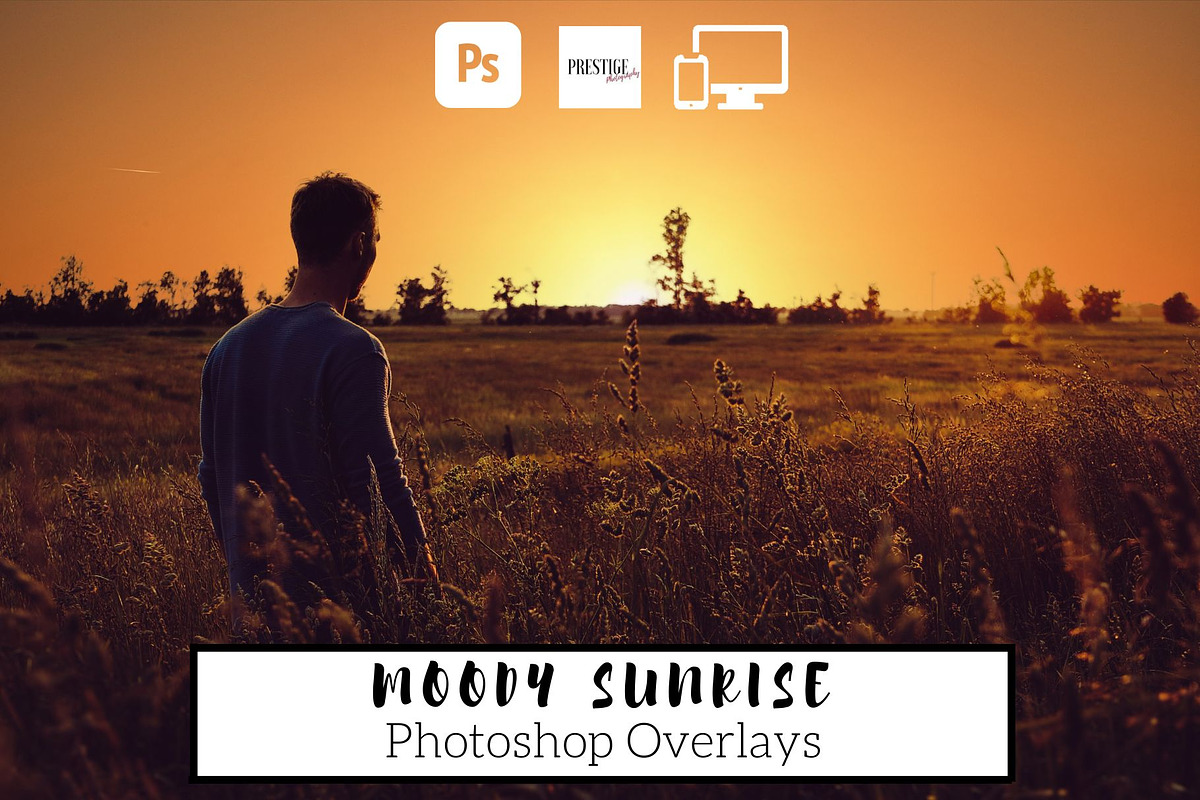 Moody Sunrise Photoshop Overlays, a Background Graphic by Prestige Photography (Photo 1 of 10)