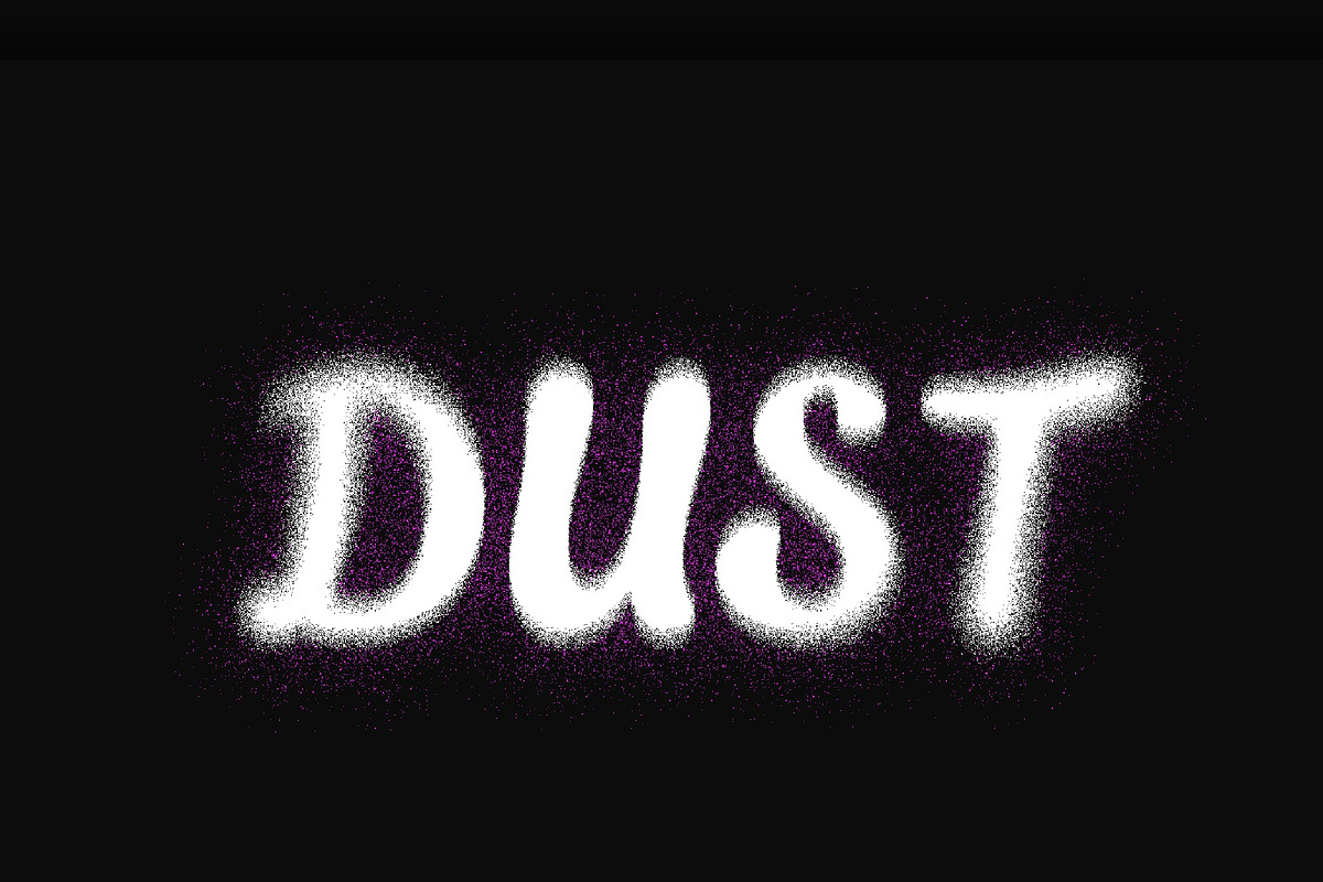 Dust Spray Logo Text Effect Mockup, a Layer Style Add-On by studiogstock (Photo 2 of 2)