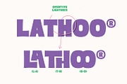 Thrilled Cheers, a Sans Serif Font by Nathatype (Thumbnail 9 of 11)