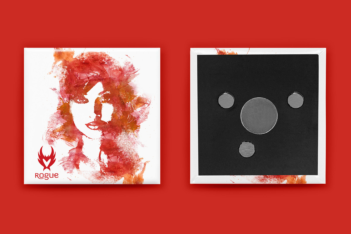 2 Square Button Magnet Back Mockup, a Product Mockup by Mark Anthony Media (Photo 3 of 4)