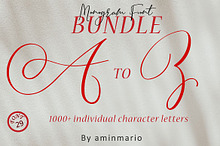 MONOGRAMS BUNDLE A to Z