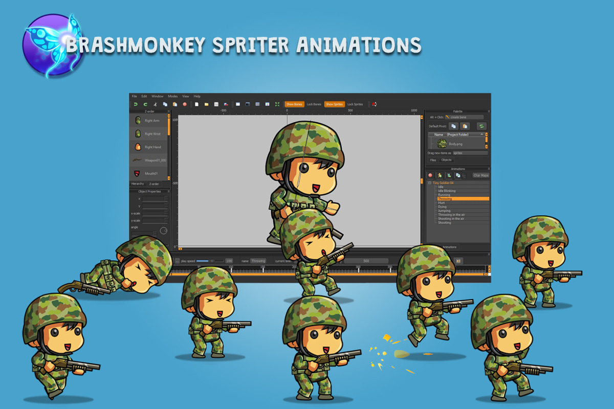 Tiny Australian Soldier, an Illustration by tokegameart (Photo 2 of 5)