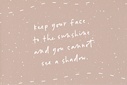 Cheerful Monday Handwritten Font, a Script Font by RedyStudio (Thumbnail 5 of 17)