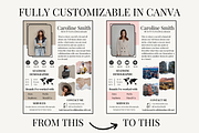 1 Page Media Kit Canva Template, a Social Media Template by Daily Creative (Thumbnail 3 of 4)
