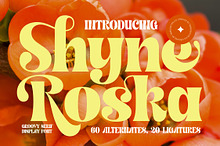 Shyne Roska Groovy Retro Serif