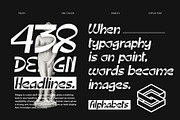 Pidgey, a Sans Serif Font by Damelev (Thumbnail 3 of 9)